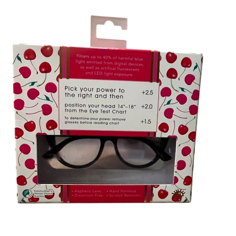 Nicole Miller Reading Glasses Blue Light 2 Pair +2.50 Black Tortoise - Picture 2 of 15